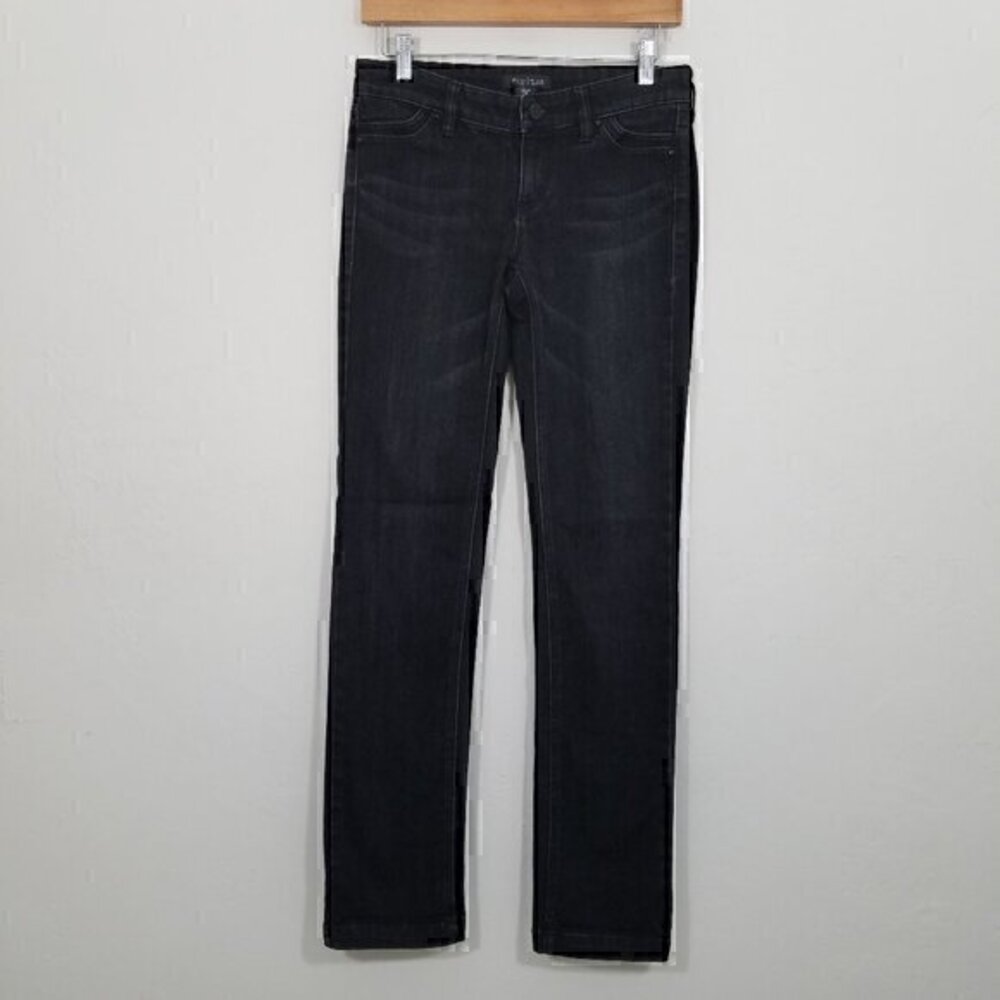 White House Black Market Noir Jeans Black Size 2